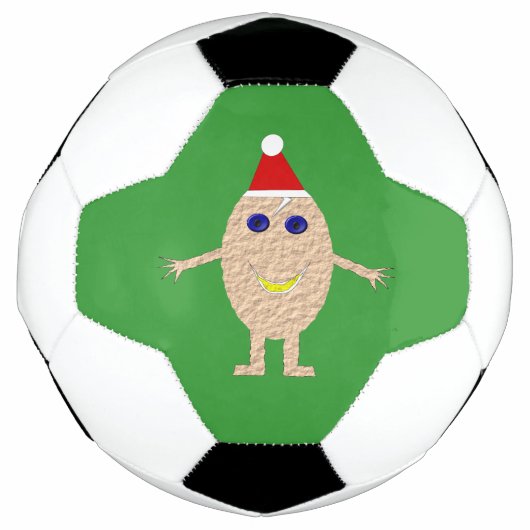 Funny Christmas Egg Soccer Ball (Vorderseite)