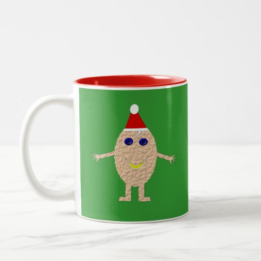 Funny Christmas Egg Tasse (Links)