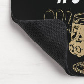 Funny Christmas Eggnog It's Good Moose Cup For Egg Mousepad (Ecke)