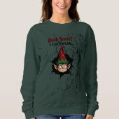 Funny Christmas Elf Design - Sw Sweatshirt (Vorderseite)