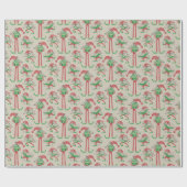Funny Christmas Elf Gnome Geschenkpapier (Flach)