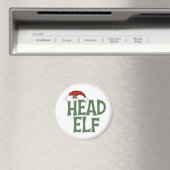 Funny Christmas Elf Magnet (In Situ (Geschirrspüler))