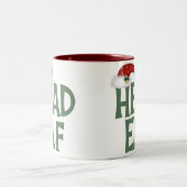 Funny Christmas Elf Tasse (Mittel)