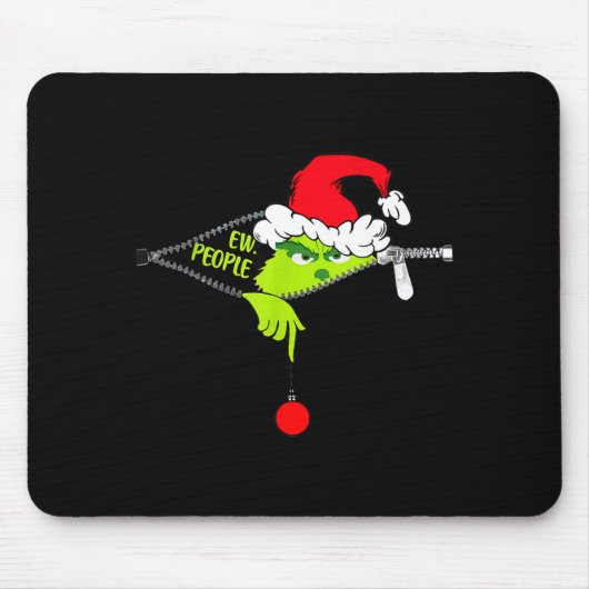 Funny Christmas Ew People Men Women Kid Boys Girls Mousepad (Vorne)