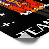 Funny Christmas Family Dance Team Mouse Nutcracker Poster (Ecke)