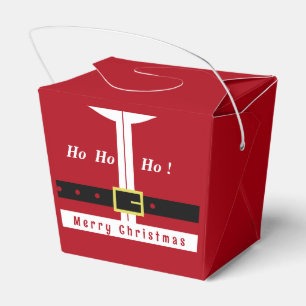 Funny Christmas Favor Box Santa Gift Geschenkschachtel