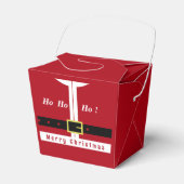 Funny Christmas Favor Box Santa Gift Geschenkschachtel (Vorderseite)