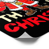 Funny Christmas Feeling 6 7 This Christmas Meme Sa Poster (Ecke)