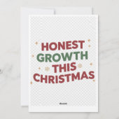 funny Christmas 🤶  Feiertagskarte (Rückseite)