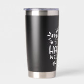 Funny Christmas Fitness Sarcastic Gym Holiday Gift Thermobecher (Rechts)