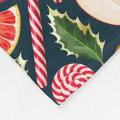 Funny Christmas Fleece Blanket (Ecke)