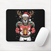 Funny Christmas Football Reindeer  Mousepad (Mit Mouse)