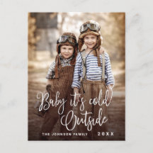 Funny Christmas FOTO Baby It's Cold Outside