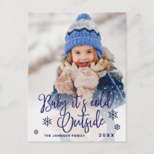 Funny Christmas FOTO Baby It's Cold Outside