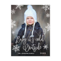 Funny Christmas FOTO Baby It's Cold Outside