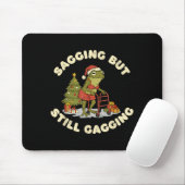 Funny Christmas Frog Sagging But Still Gagging Fro Mousepad (Mit Mouse)