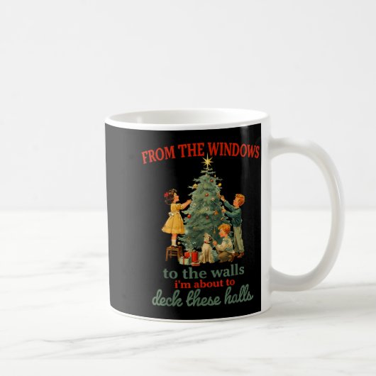 Funny Christmas From The Windows To The Walls I'm Kaffeetasse (Rechts)