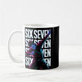 Funny Christmas Gamer Dabbing Xmas Dab Six Seven 6 Kaffeetasse (Links)