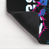 Funny Christmas Gamer Dabbing Xmas Dab Six Seven 6 Mousepad (Ecke)