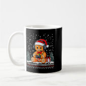 Funny Christmas Gamer Gingerbread Xmas Gaming Men  Kaffeetasse (Links)