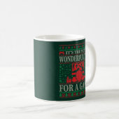 FUNNY CHRISTMAS GAMER QUOTE UGLY SWEATER KAFFEETASSE (VorderseiteRechts)