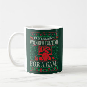 FUNNY CHRISTMAS GAMER QUOTE UGLY SWEATER KAFFEETASSE