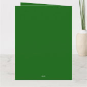 Funny Christmas Gedichte über den Cartoon Weihnach Karte (Rückseite)