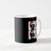 Funny Christmas German Shorthaired Inter Santa Pho Kaffeetasse (VorderseiteRechts)