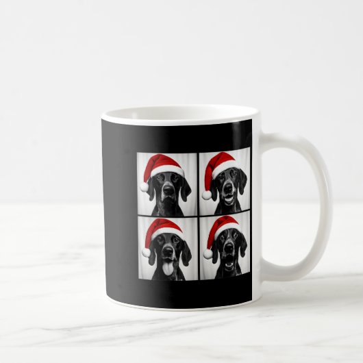 Funny Christmas German Shorthaired Inter Santa Pho Kaffeetasse (Rechts)