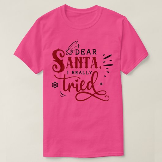 Funny Christmas Geschenk Liebe Weihnachten Ich wir T-Shirt (Design vorne)