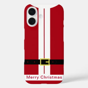 Funny Christmas Geschenk Weihnachtsmann Design iPhone 16 Hülle