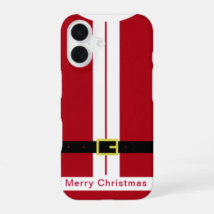 Funny Christmas Geschenk Weihnachtsmann Design iPhone 16 Hülle