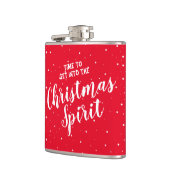 Funny Christmas Geschenk White Elephant Party Mode Flachmann (Links)