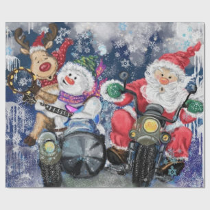 Funny Christmas Geschenk Wrapping Papier Happy Fri Geschenkpapier