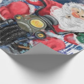 Funny Christmas Geschenk Wrapping Papier Happy Fri Geschenkpapier (Ecke)