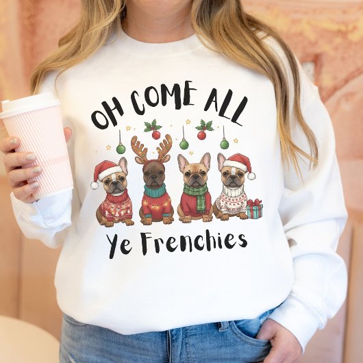 Funny Christmas Gift For French Bulldog Owner Sweatshirt
