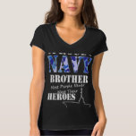 Funny Christmas | Gift Idea | The Best Brother T-Shirt<br><div class="desc">Family is forever! Show your apprefication for your big or little sibling with this gift that you can show off to all your friends.We screen print our graphic tees with state of the art equipment to ensure colors and lasting durability. Unsere awesome funny shirts are the perfekt gift for any...</div>