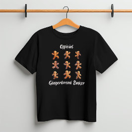 Funny Christmas Gingerbrot Mann für Baker T-Shirt