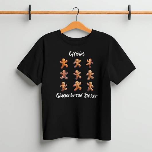 Funny Christmas Gingerbrot Mann für Baker T-Shirt