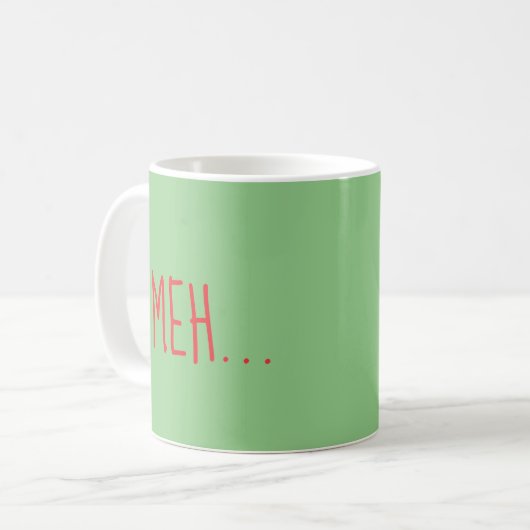 Funny Christmas Girl Elf Kaffeetasse (Vorderseite Links)