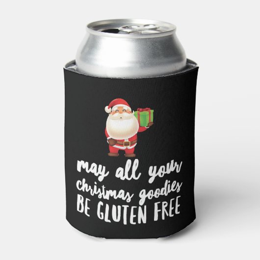 Funny Christmas Gluten Free Dosenkühler (Kanne Vorderseite)