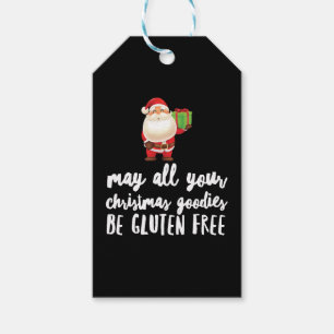 Funny Christmas Gluten Free Geschenkanhänger