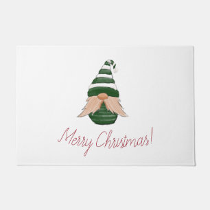 Funny Christmas gnome Fußmatte