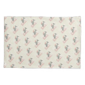 Funny Christmas Gnome Kissenbezug (Rückseite)