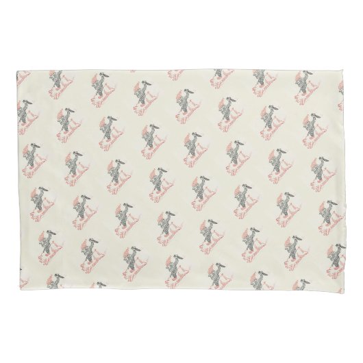 Funny Christmas Gnome Kissenbezug (Vorderseite)