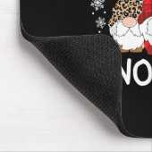 Funny Christmas Gnome mit meinen Gnomen Männer Mousepad (Ecke)