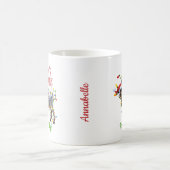 Funny Christmas Goat Wie ist das für Jolly? Kaffeetasse (Mittel)