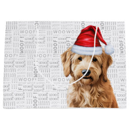 Funny Christmas Goldendoodle Dog Lover Große Geschenktüte