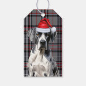 Funny Christmas Great Dane für Hundefreunde Geschenkanhänger (Vorderseite)