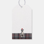 Funny Christmas Great Dane für Hundefreunde Geschenkanhänger (Rückseite)
